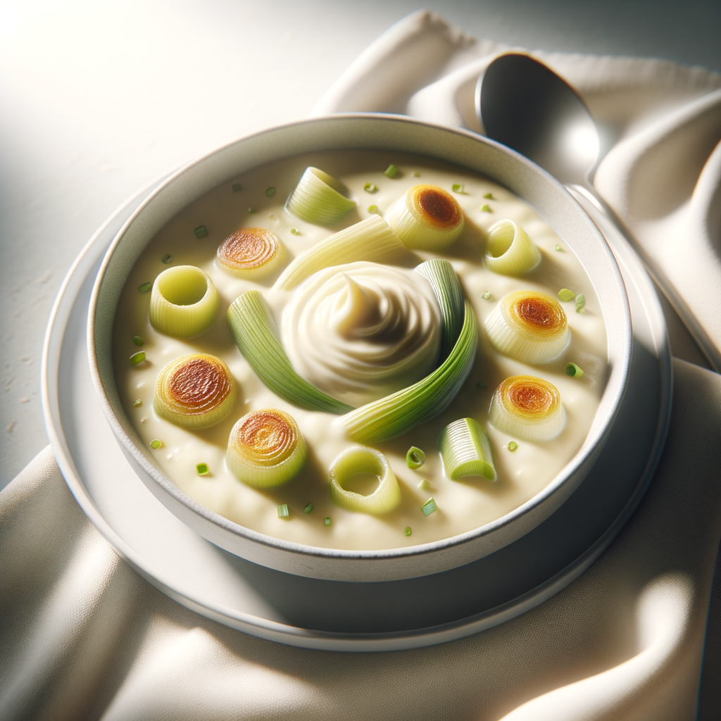 Fondue de poireaux à la crème