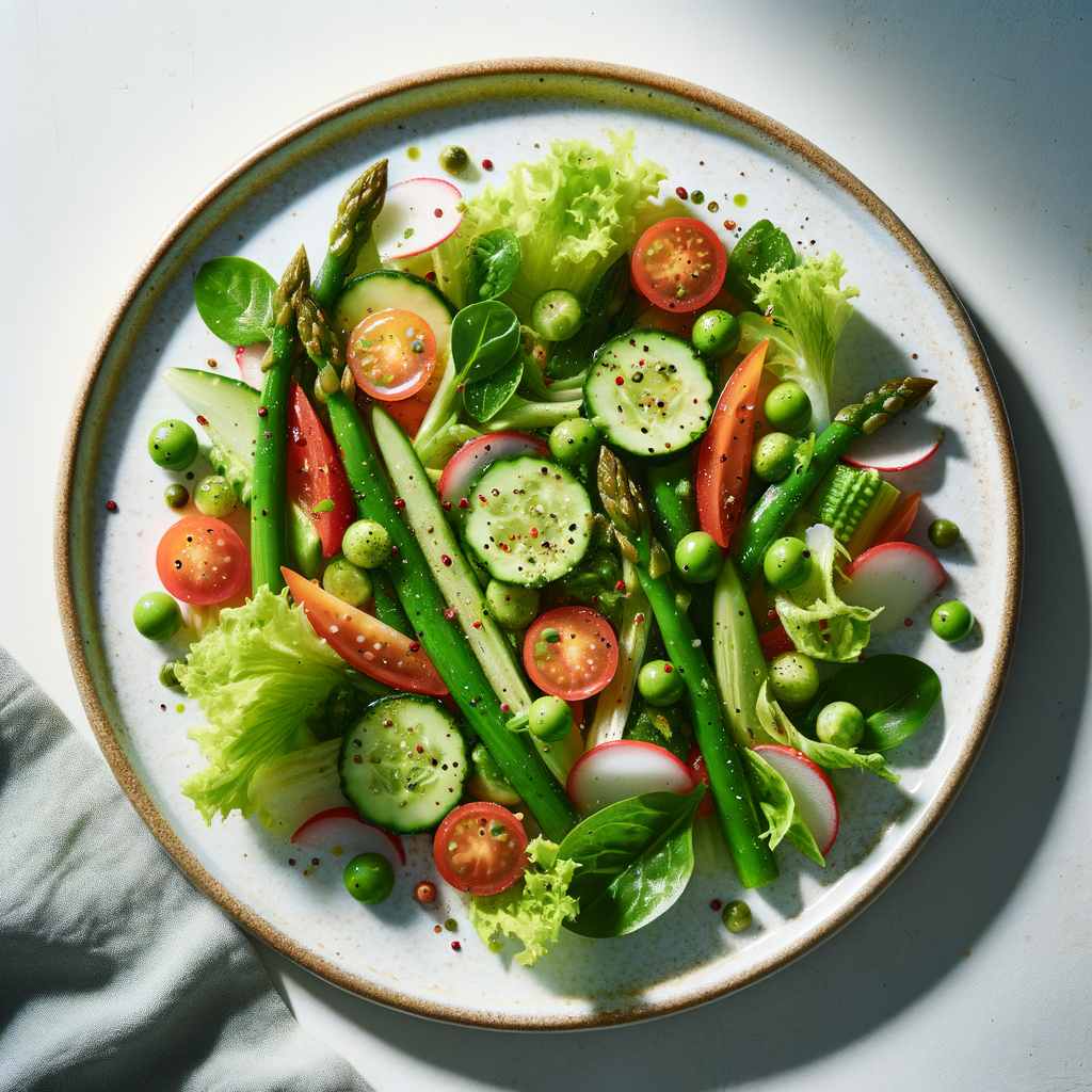 Salade verte vinaigrette