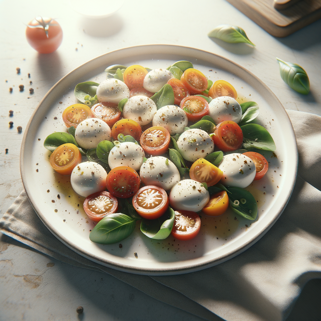 Salade de tomates mozzarella