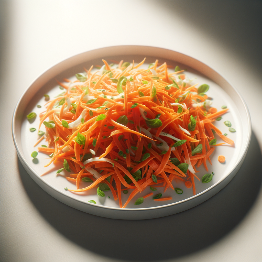 Salade de carottes râpées